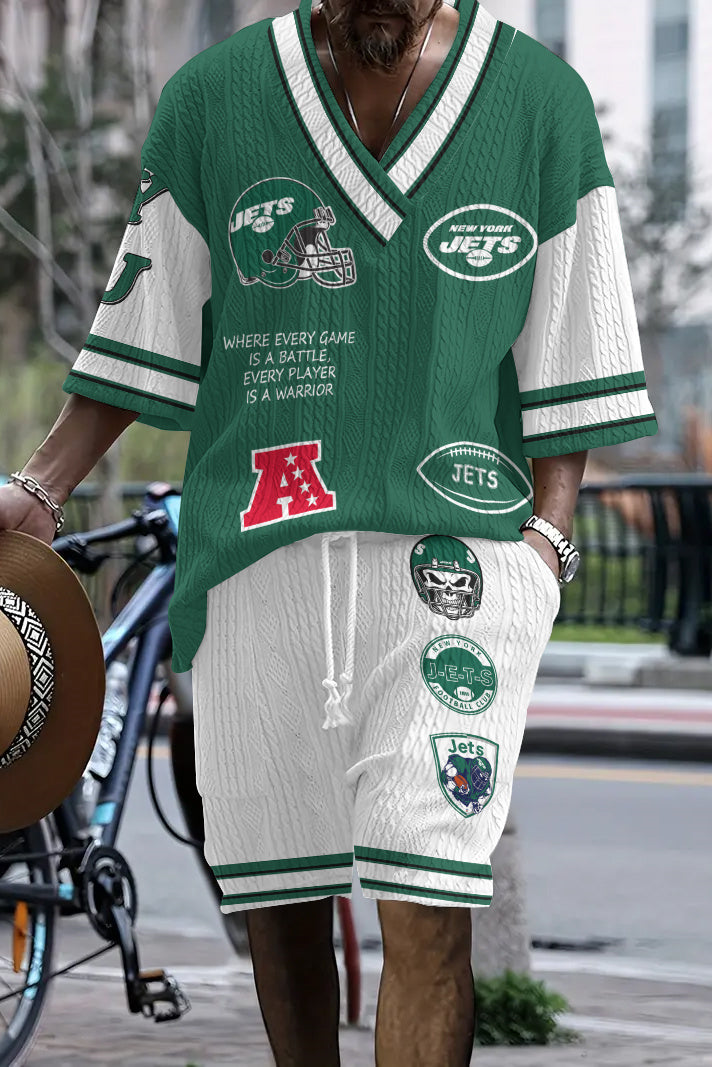 New York Jets
 Limited Edition Top And Shorts Two-Piece Suits