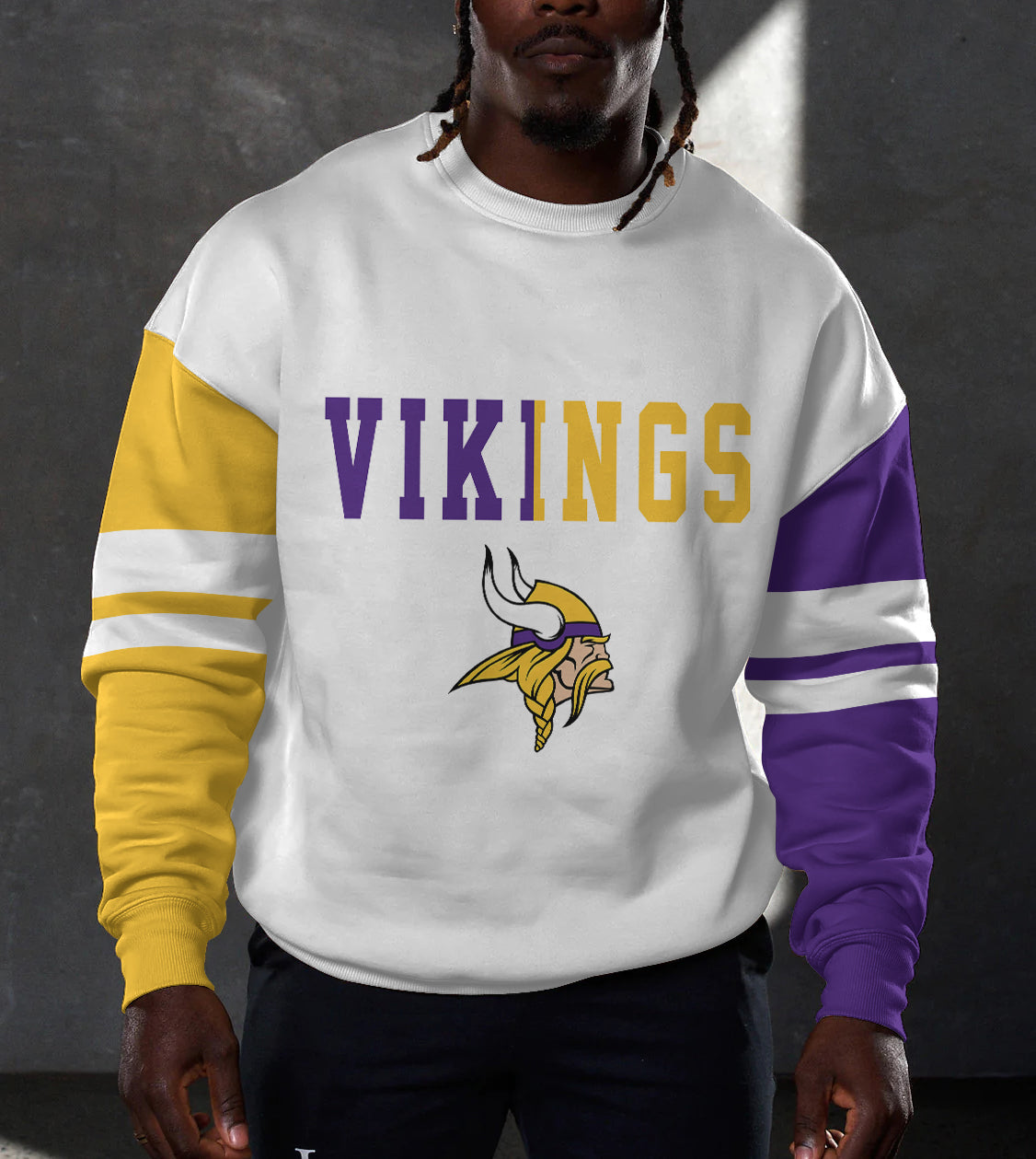 Minnesota Vikings 3D Limited Edition Crew Neck sweatshirt