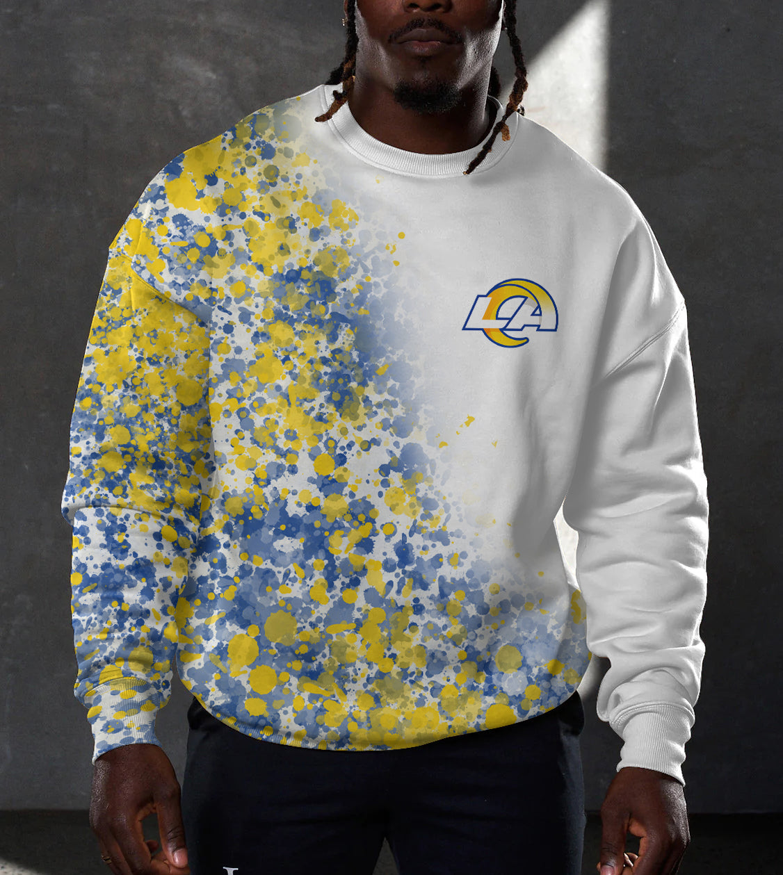 Los Angeles Rams 3D Limited Edition Crew Neck sweatshirt