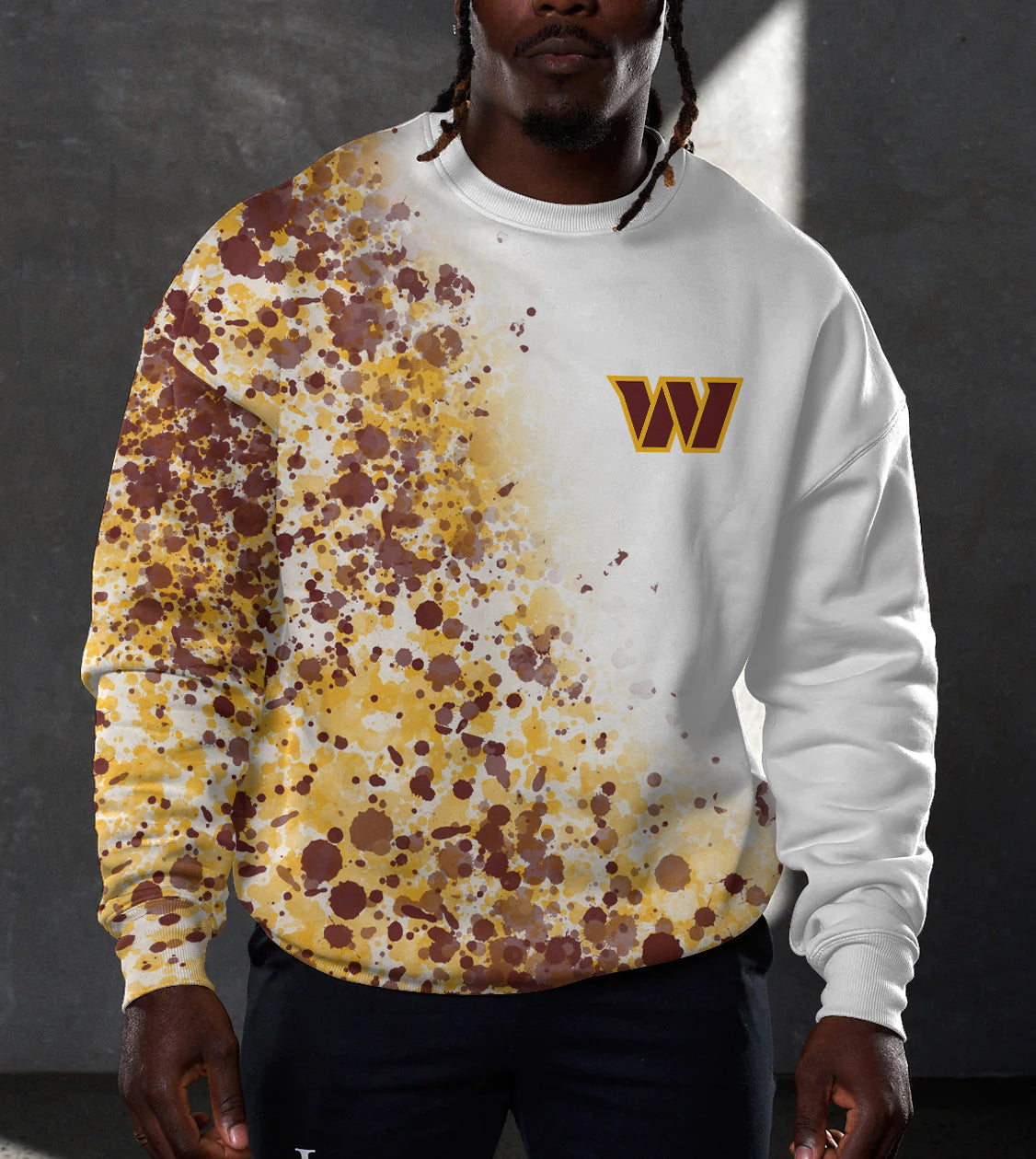 Washington Commanders 3D Limited Edition Crew Neck sweatshirt