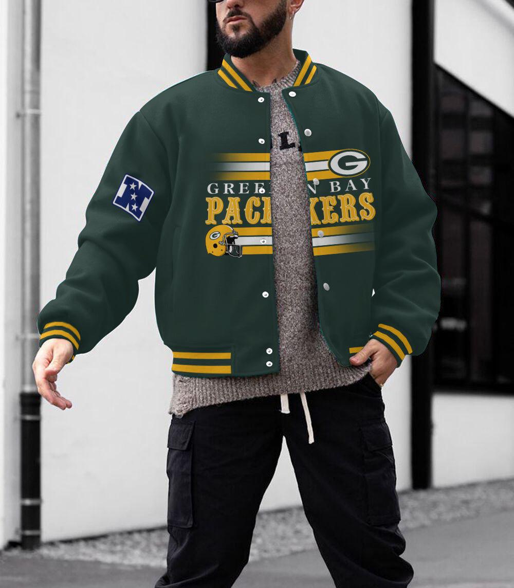 Green Bay Packers Men's Limited Edition Full-Snap Casual Jacket