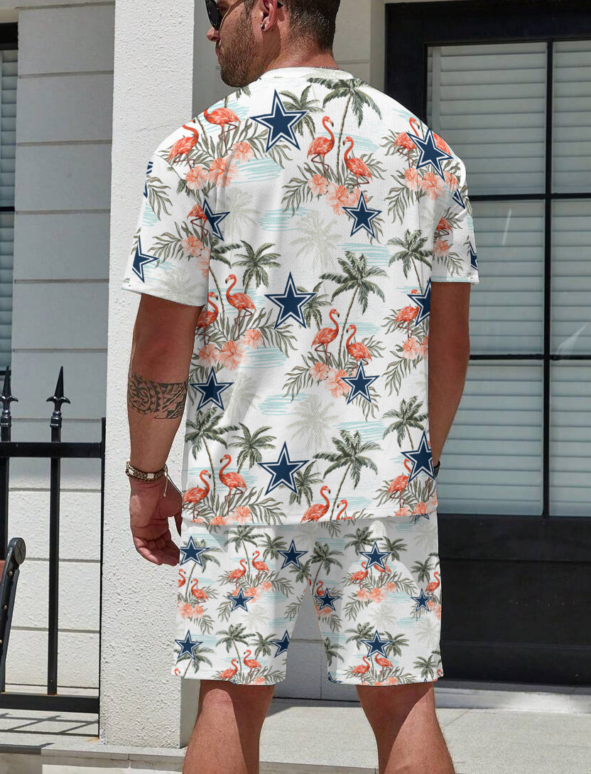 Dallas Cowboys Limited Edition Top And Shorts Two-Piece Suits