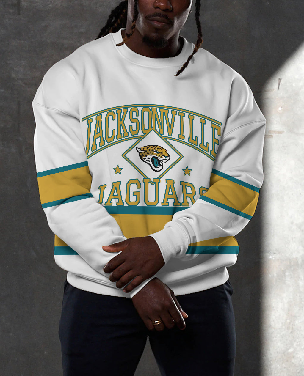 Jacksonville Jaguars 3D Limited Edition Crew Neck sweatshirt