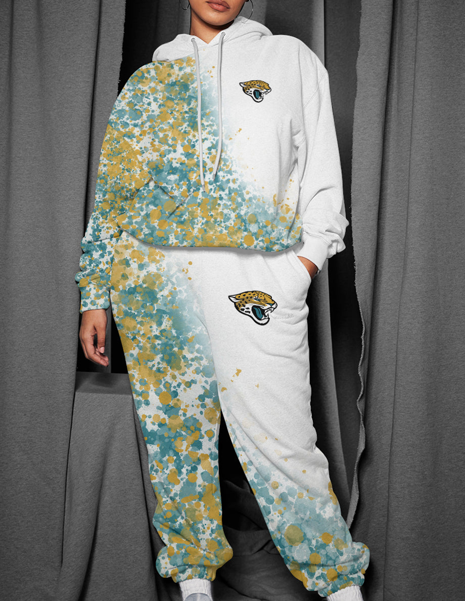 Jacksonville Jaguars 3D Printed Pullover Hoodie And Sweatpant 2pcs Tracksuits