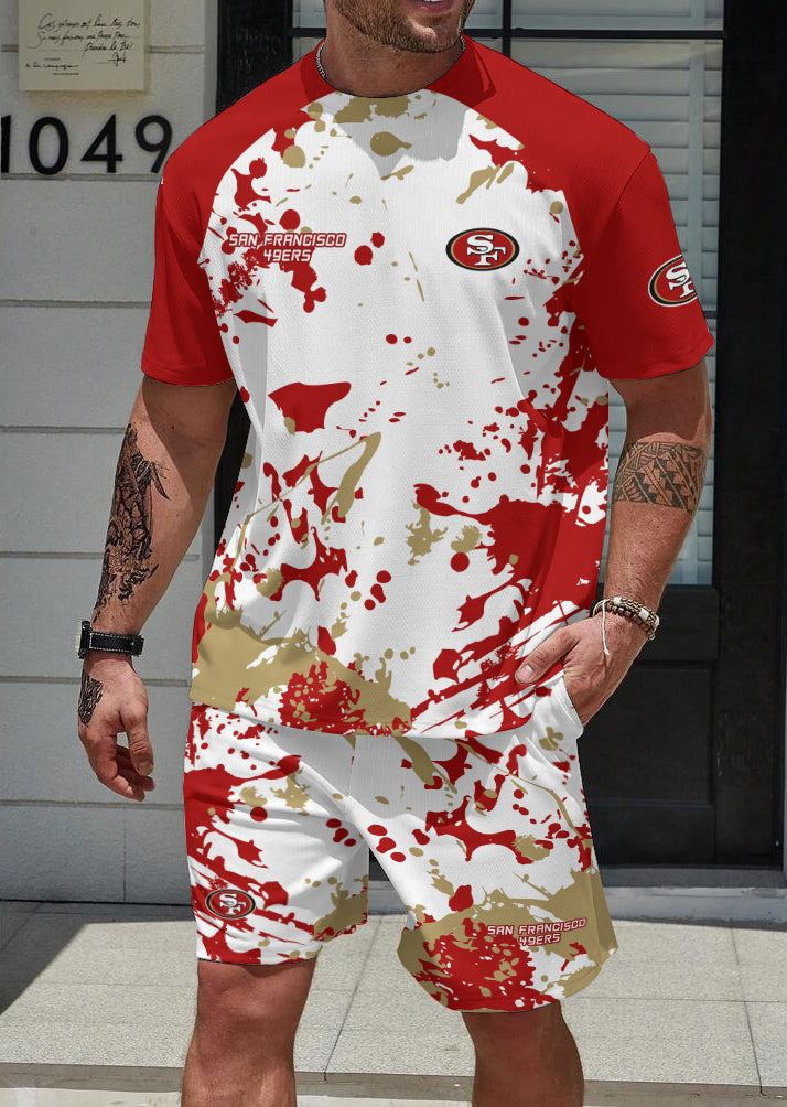 San Francisco 49ers Limited Edition Top And Shorts Two-Piece Suits