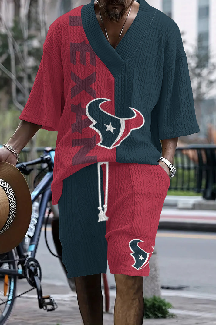Houston Texans Limited Edition Top And Shorts Two-Piece Suits