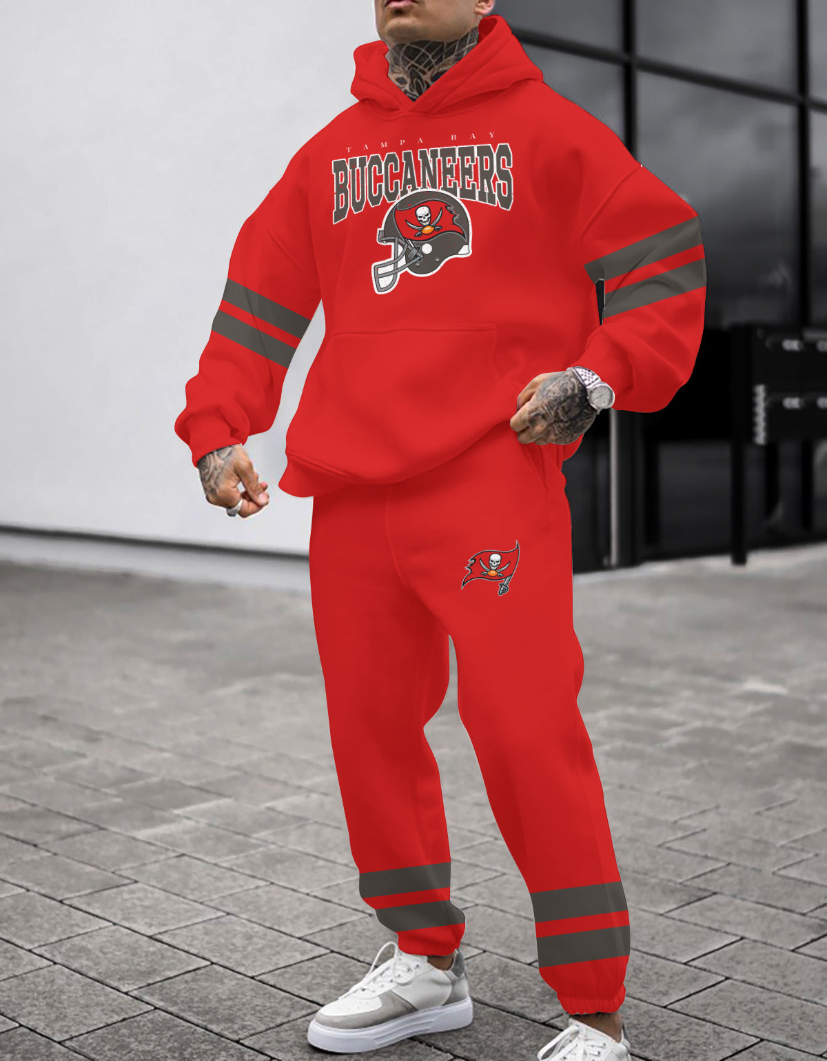 Tampa Bay Buccaneers 3D Printed Pullover Hoodie And Sweatpant 2pcs Tracksuits