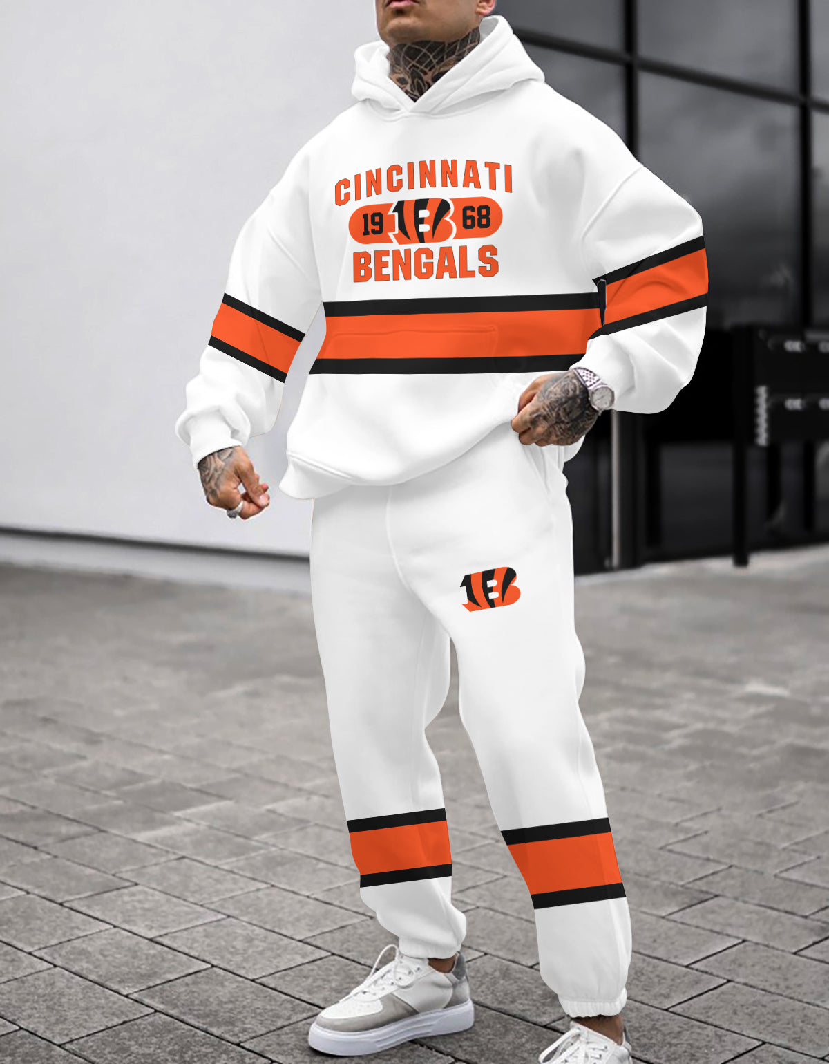 Cincinnati Bengals 3D Printed Pullover Hoodie And Sweatpant 2pcs Tracksuits