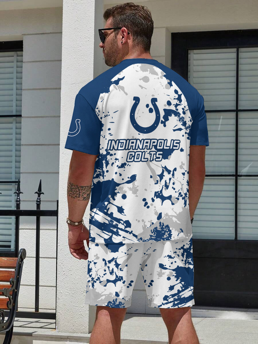 Indianapolis Colts Limited Edition Top And Shorts Two-Piece Suits
