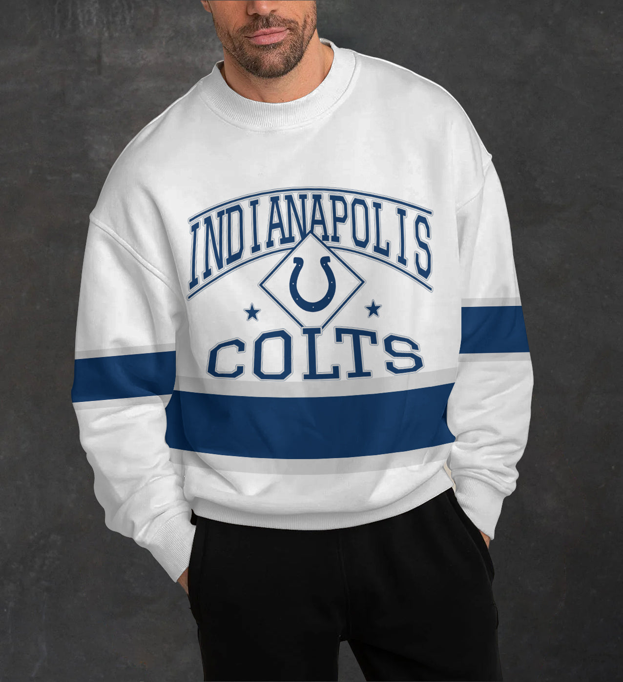 Indianapolis Colts 3D Limited Edition Crew Neck sweatshirt