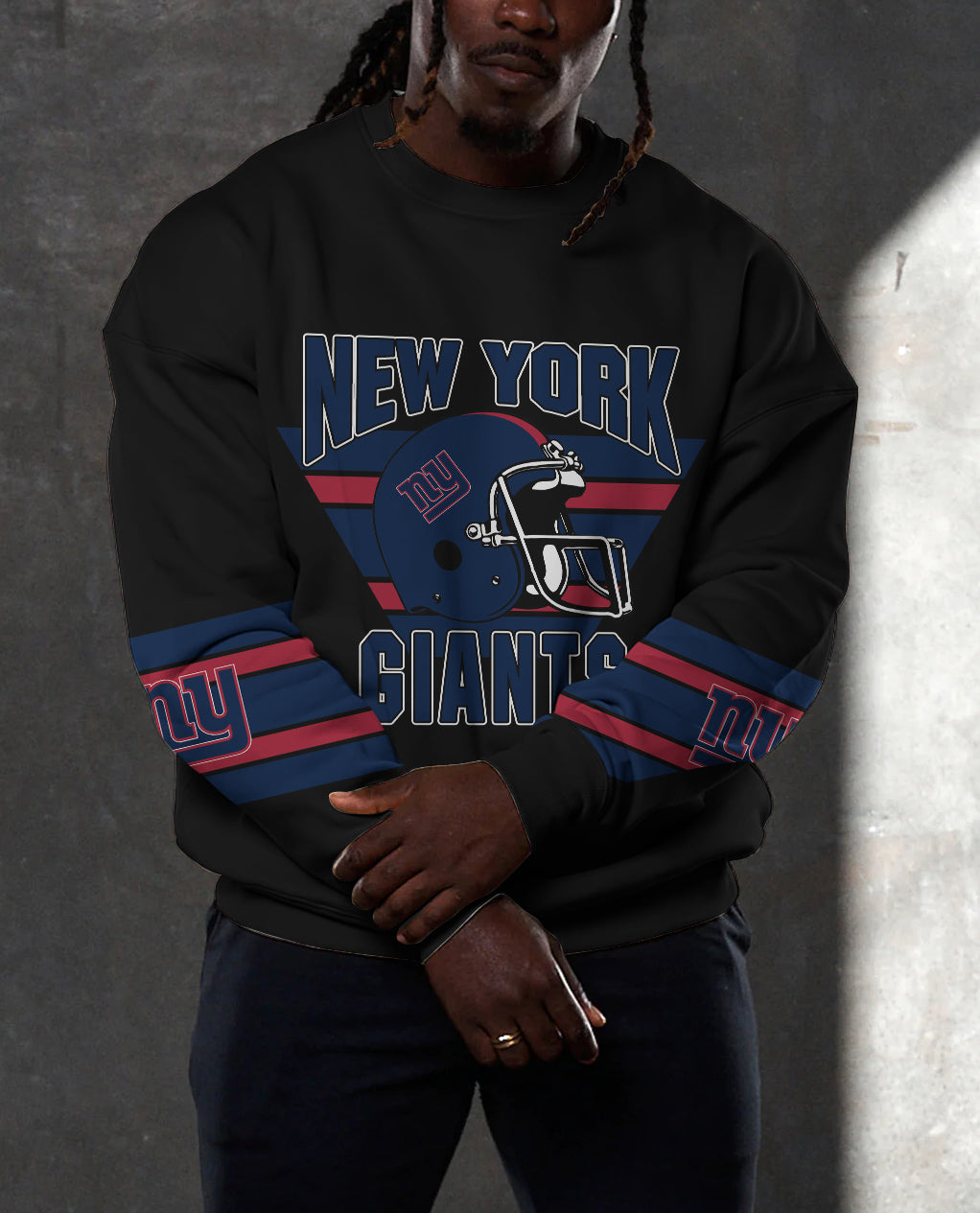 New York Giants 3D Limited Edition Crew Neck sweatshirt