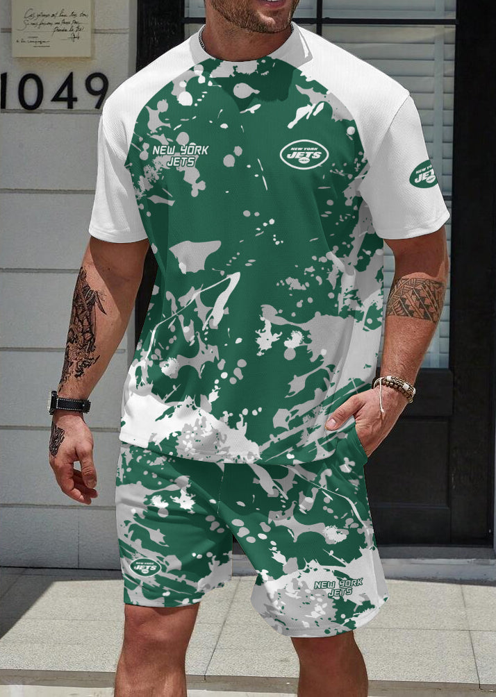 New York Jets Limited Edition Top And Shorts Two-Piece Suits