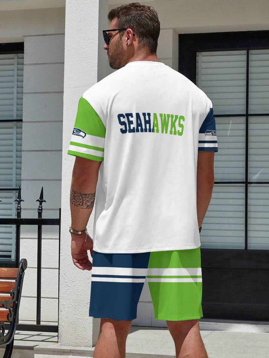 Seattle Seahawks  Limited Edition Top And Shorts Two-Piece Suits