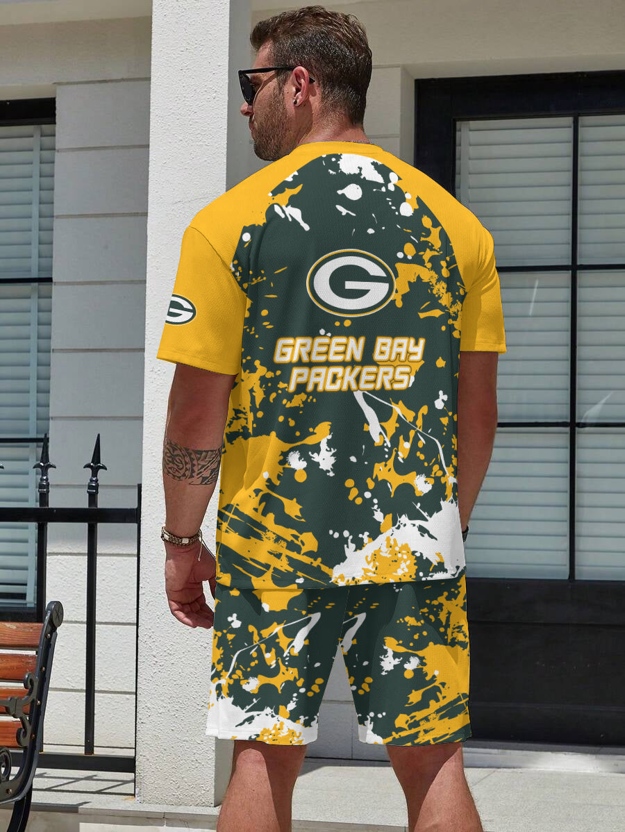 Green Bay Packers Limited Edition Top And Shorts Two-Piece Suits