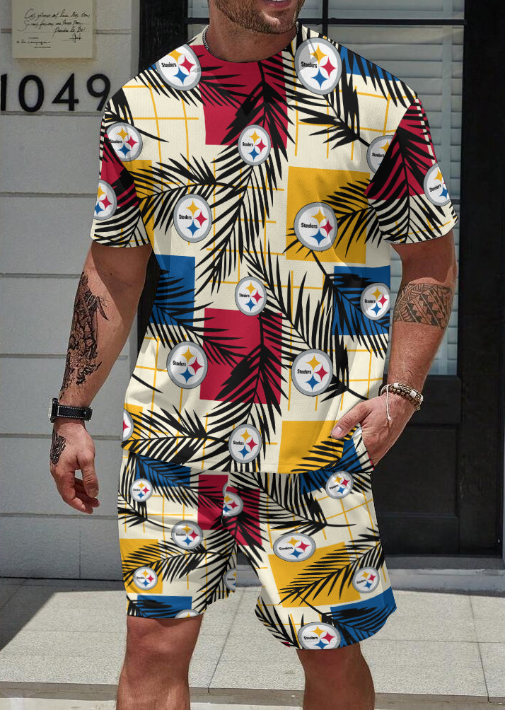 Pittsburgh Steelers Limited Edition Top And Shorts Two-Piece Suits