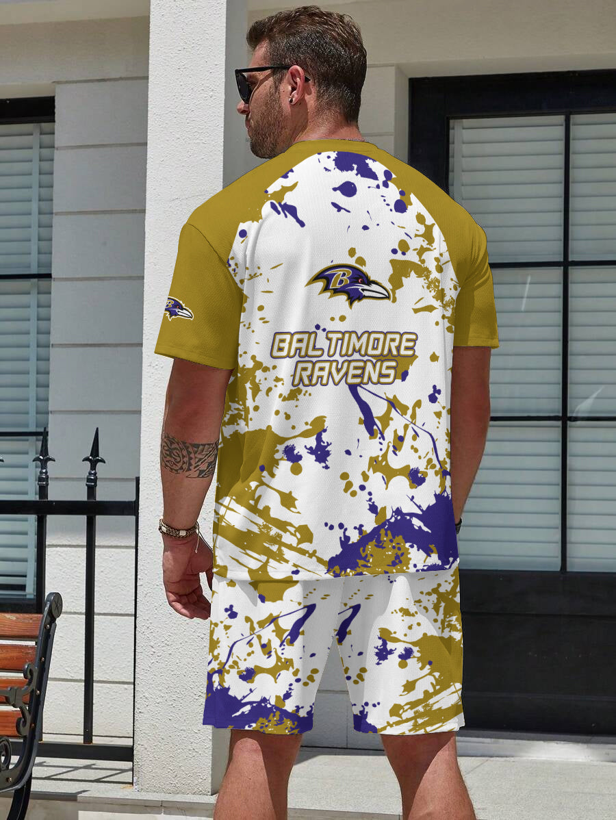 Baltimore Ravens Limited Edition Top And Shorts Two-Piece Suits