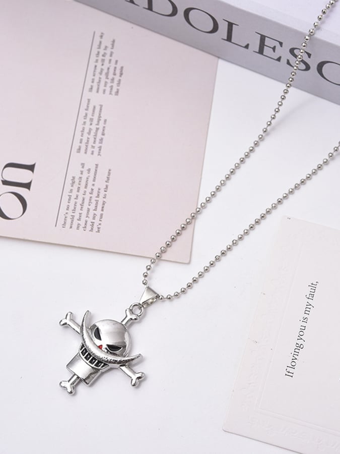 Men's Vintage Hip Hop Compass Viking Stainless Steel Necklace