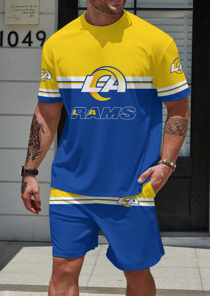 Los Angeles Rams Limited Edition Top And Shorts Two-Piece Suits