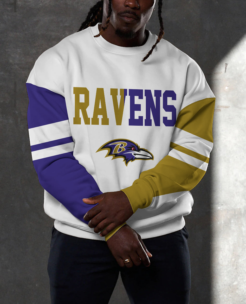 Baltimore Ravens 3D Limited Edition Crew Neck sweatshirt