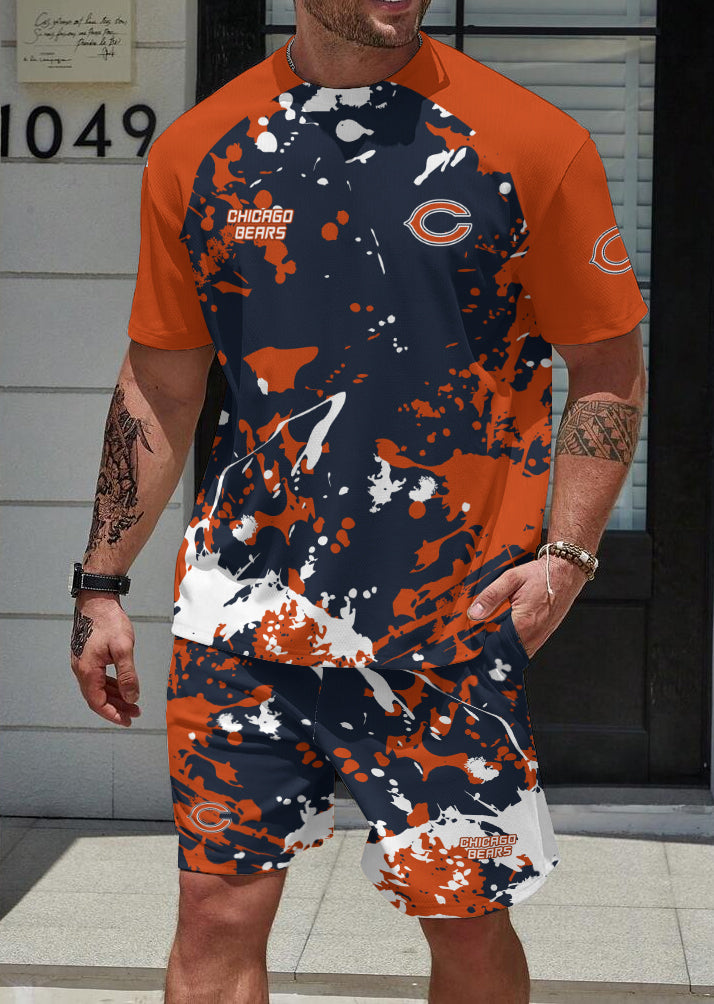 Chicago Bears Limited Edition Top And Shorts Two-Piece Suits