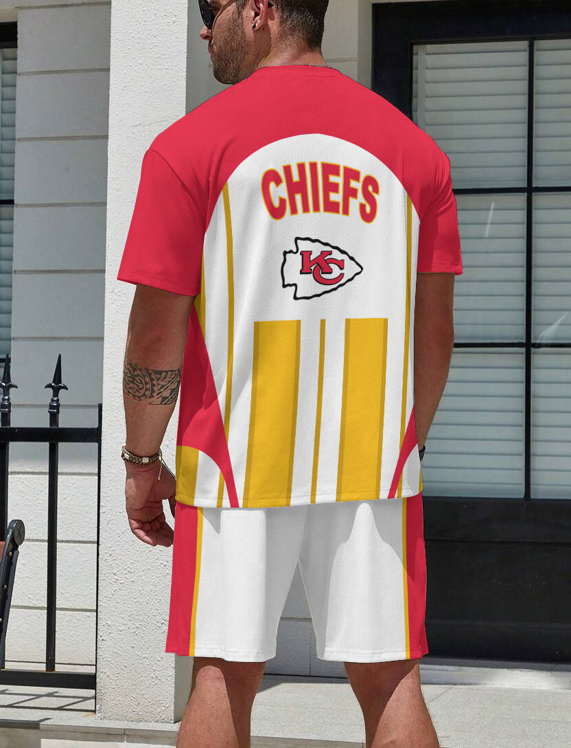 Kansas City Chiefs   Limited Edition Top And Shorts Two-Piece Suits