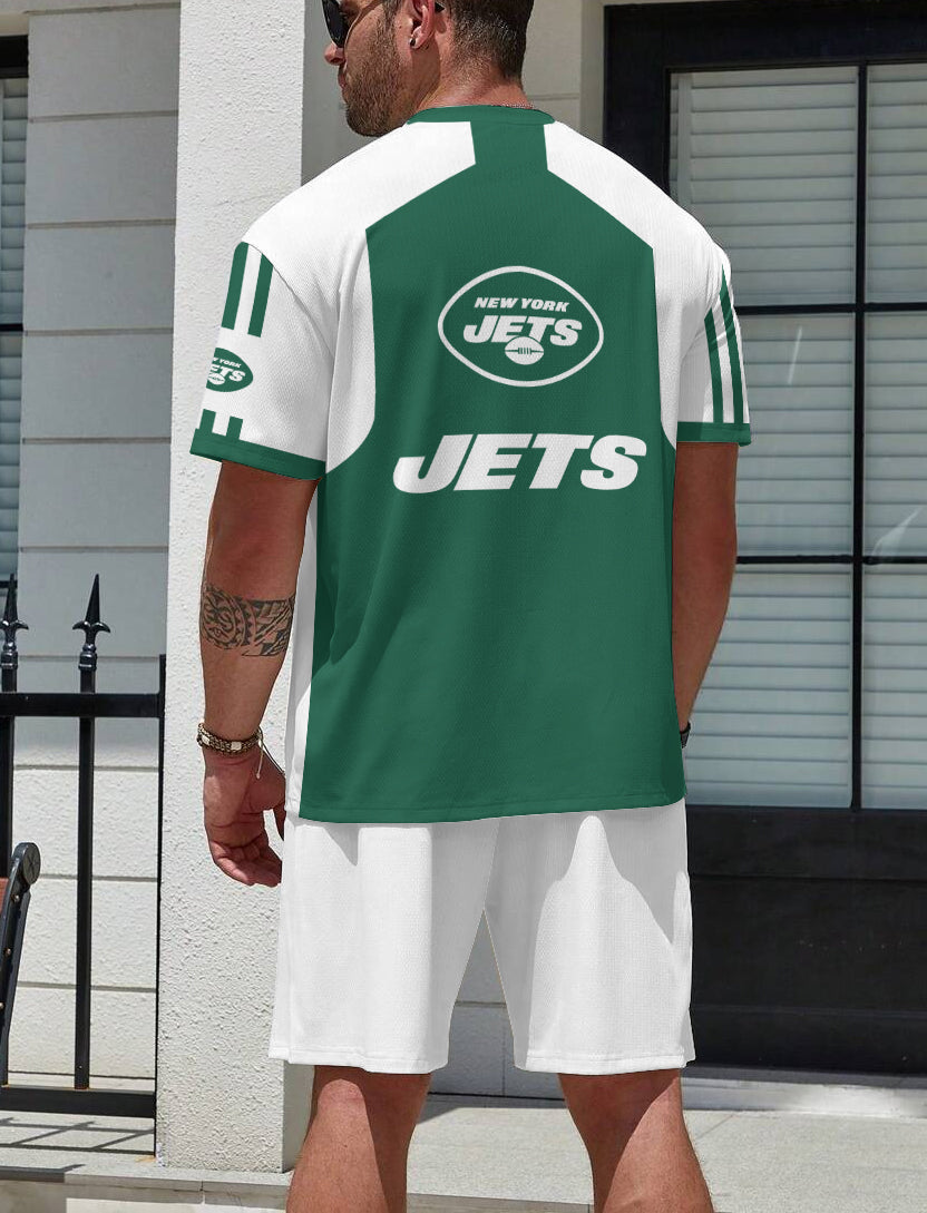 New York Jets Limited Edition Top And Shorts Two-Piece Suits