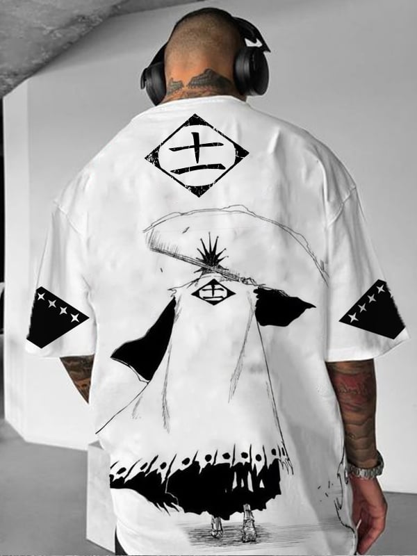 Men's     Bleach Short Sleeved T-shirt