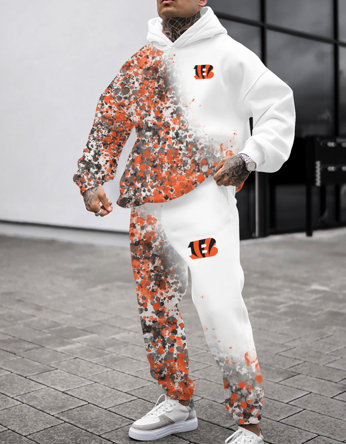 Cincinnati Bengals 3D Printed Pullover Hoodie And Sweatpant 2pcs Tracksuits