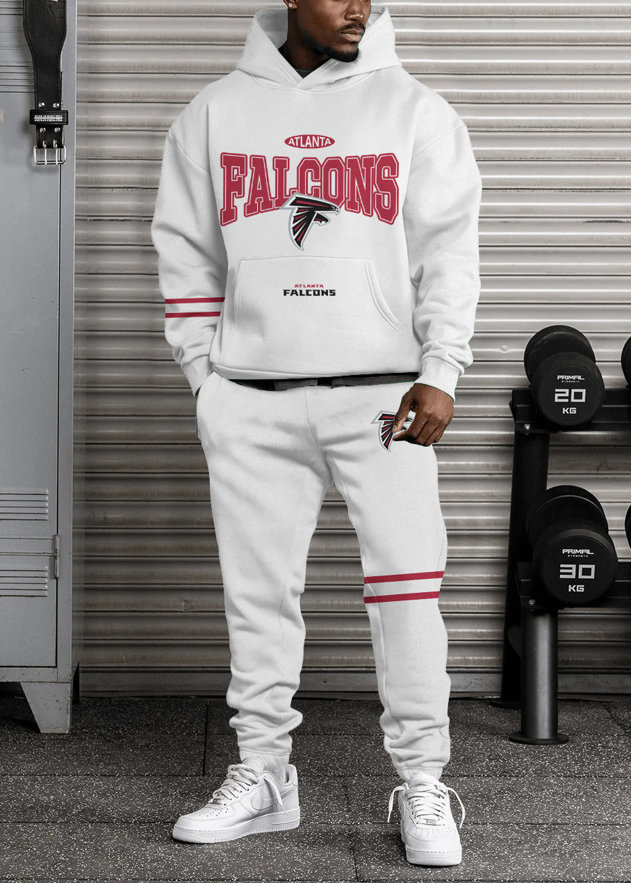 Atlanta Falcons 3D Printed Pullover Hoodie And Sweatpant 2pcs Tracksuits