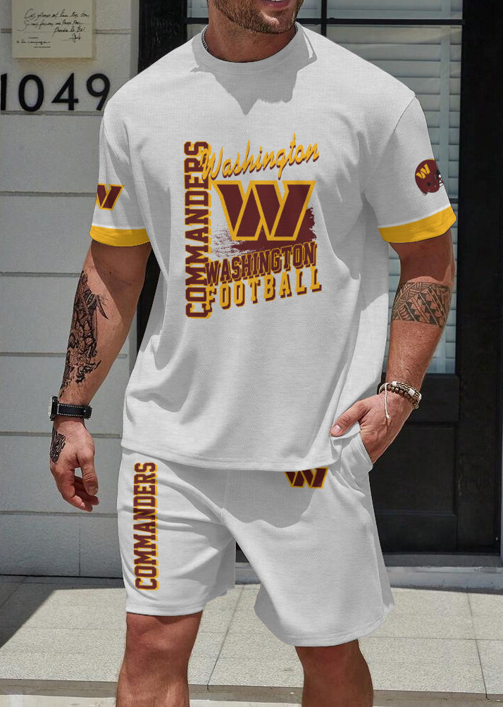 Washington Commanders Limited Edition Top And Shorts Two-Piece Suits