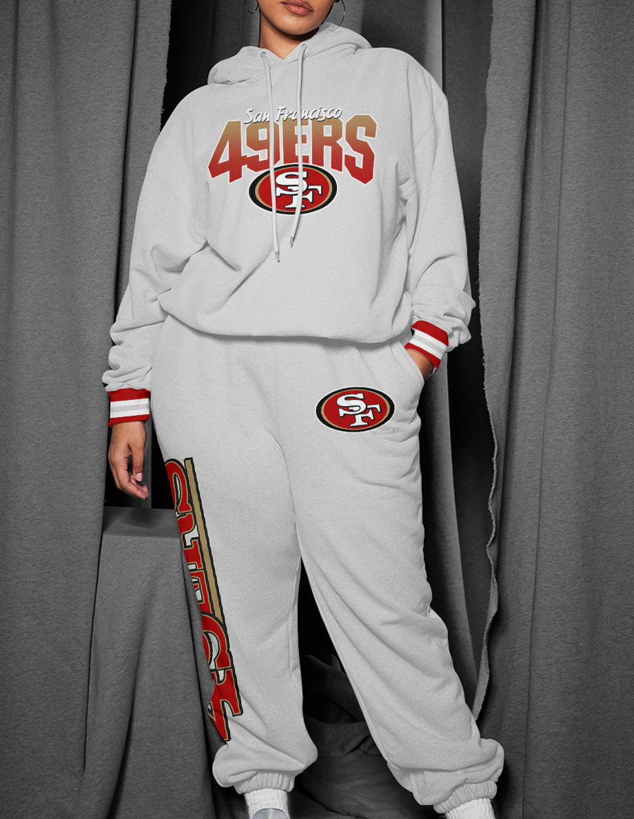 San Francisco 49ers 3D Printed Pullover Hoodie And Sweatpant 2pcs Tracksuits