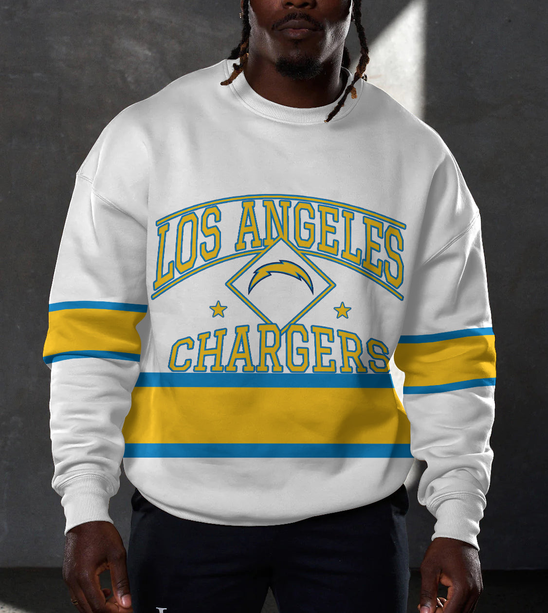 Los Angeles Chargers 3D Limited Edition Crew Neck sweatshirt