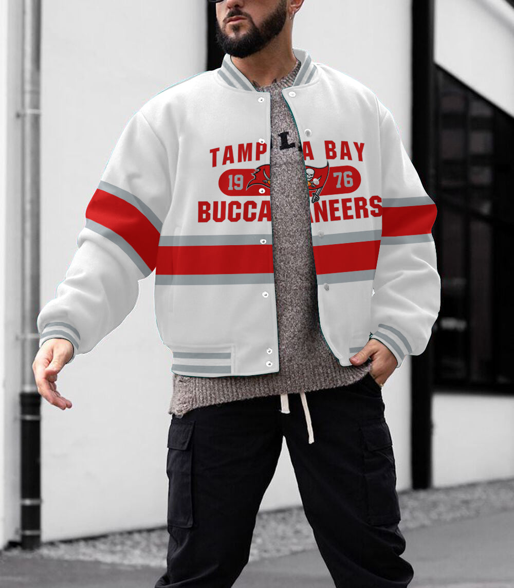 Tampa Bay Buccaneers Men's Limited Edition Full-Snap Casual Jacket