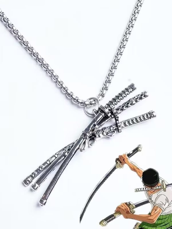 Fashion   three swords jewelry brooch
