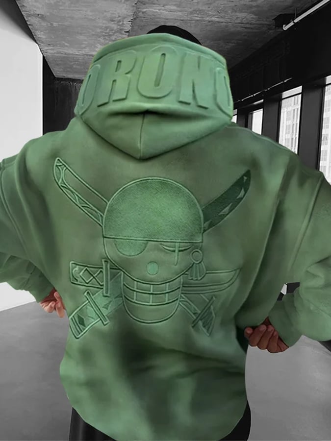 Men's Fashion Comic 3D Embroidered Sweatshirt