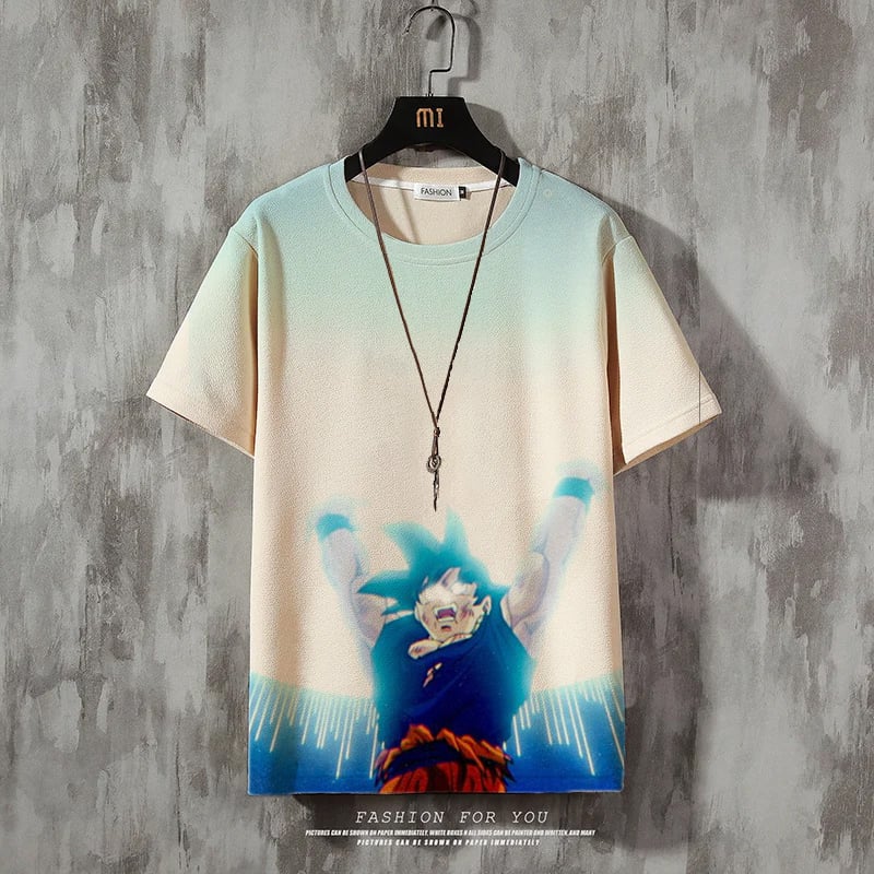 Men's Fashion Print Casual Short Sleeve T-Shirt