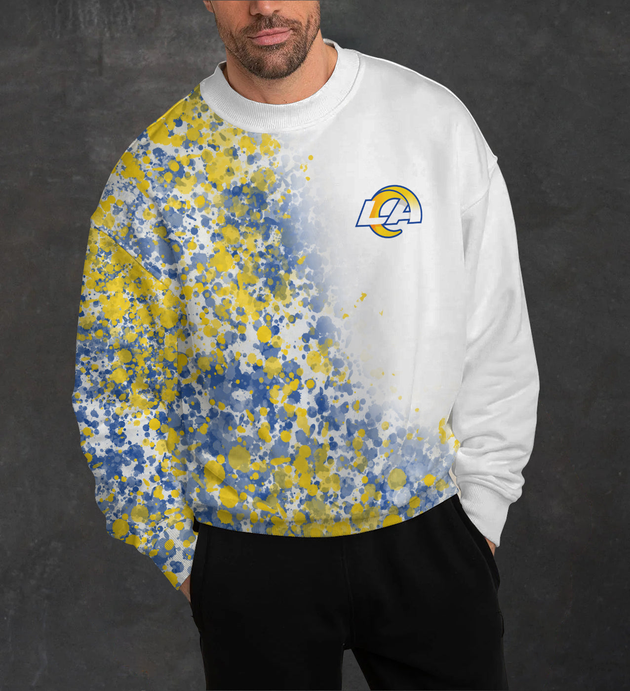 Los Angeles Rams 3D Limited Edition Crew Neck sweatshirt