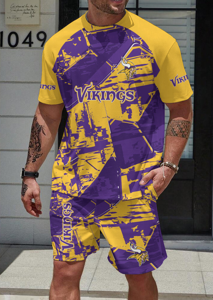 Minnesota Vikings Limited Edition Top And Shorts Two-Piece Suits