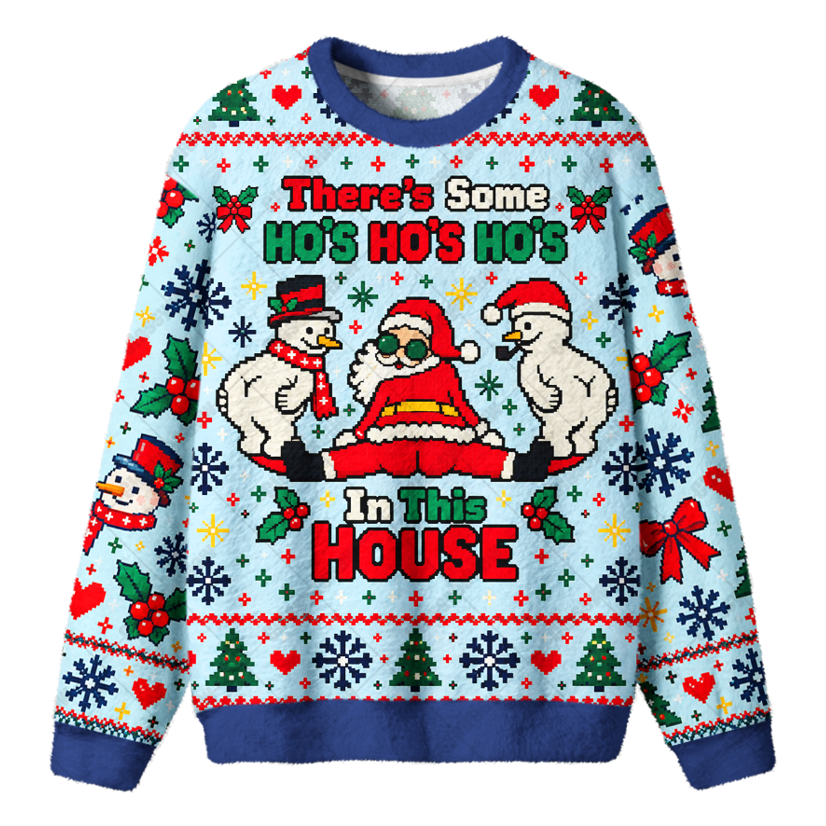 HO HOUSE UGLY CHRISTMAS SWEATSHIRT — image 1