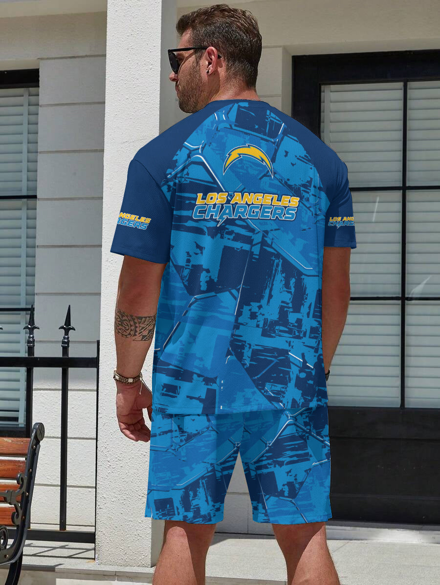 Los Angeles Chargers Limited Edition Top And Shorts Two-Piece Suits