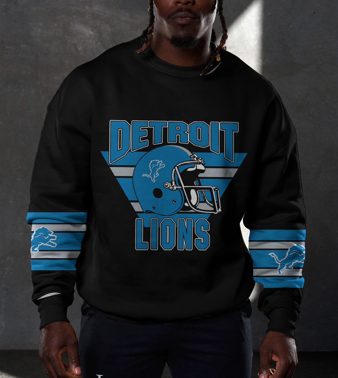 Detroit Lions 3D Limited Edition Crew Neck sweatshirt