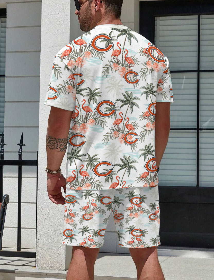 Chicago Bears Limited Edition Top And Shorts Two-Piece Suits