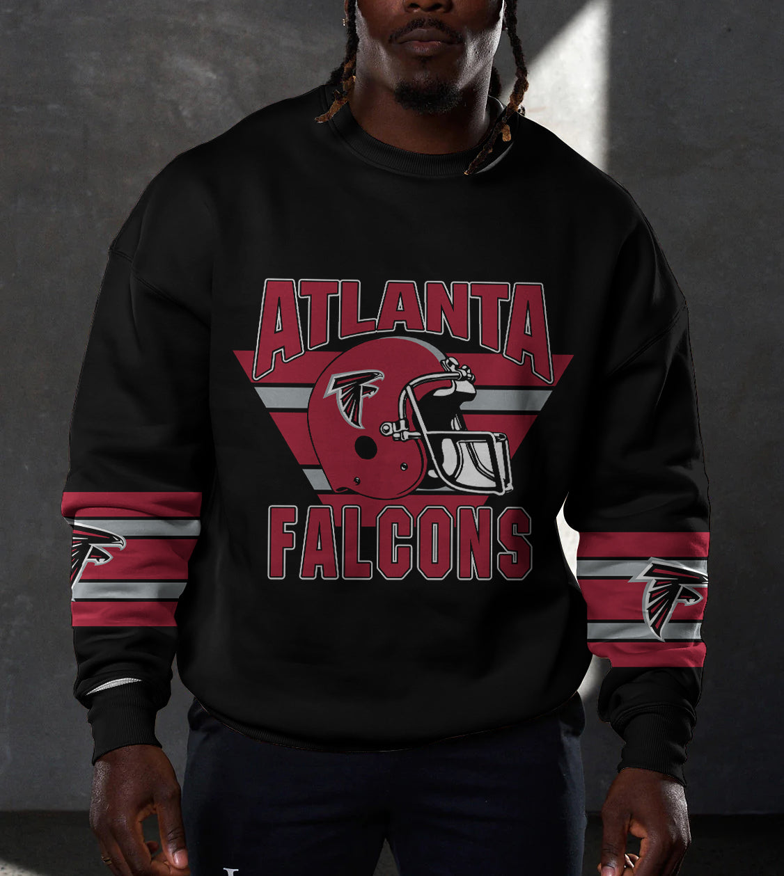 Atlanta Falcons 3D Limited Edition Crew Neck sweatshirt