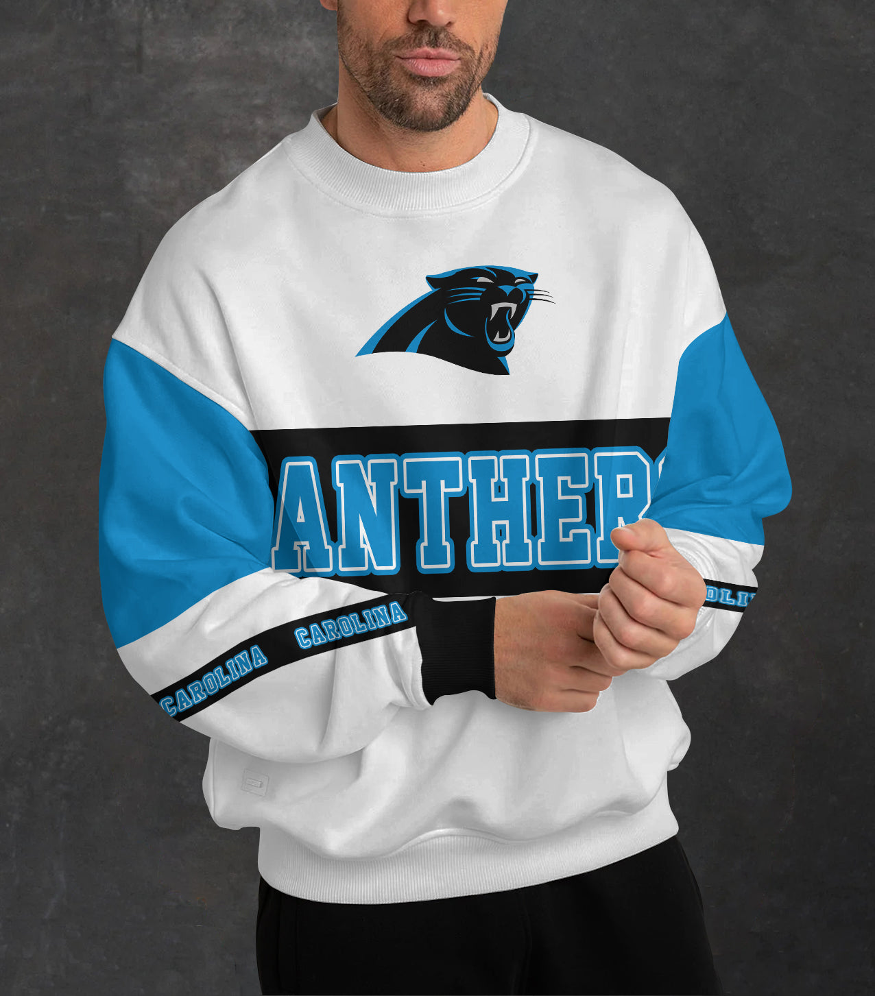 Carolina Panthers 3D Limited Edition Crew Neck sweatshirt