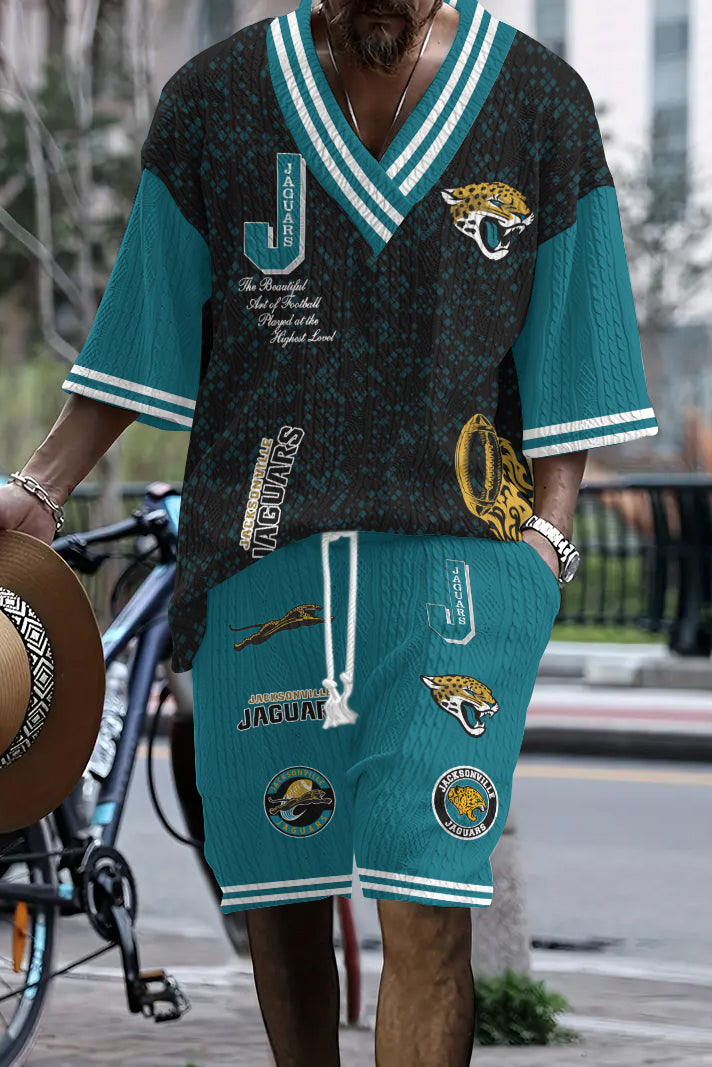 Jacksonville Jaguars Limited Edition Top And Shorts Two-Piece Suits