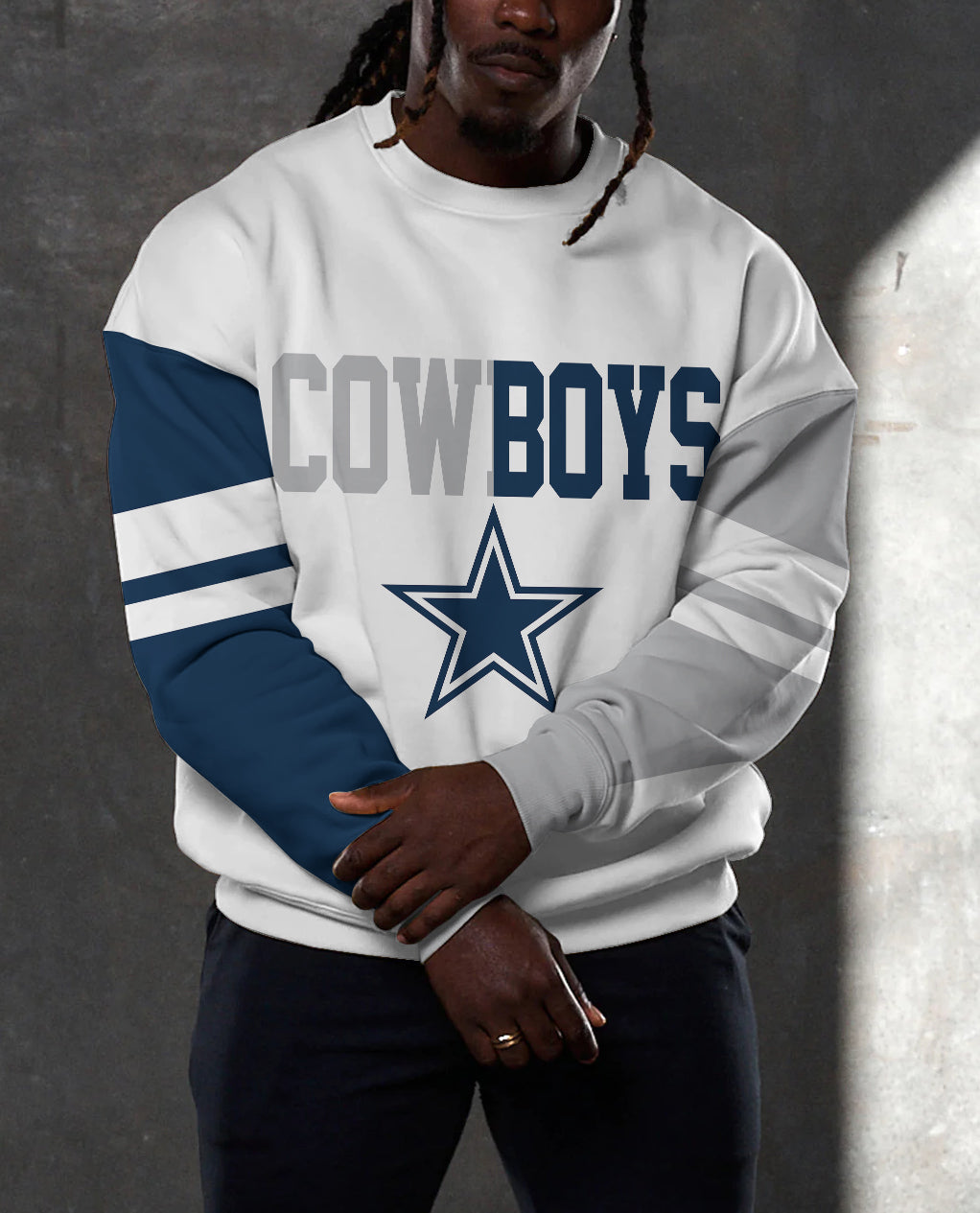 Dallas Cowboys 3D Limited Edition Crew Neck sweatshirt