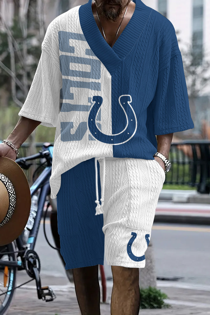 Indianapolis Colts Limited Edition Top And Shorts Two-Piece Suits