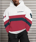 Houston Texans  Printed Hooded Pocket Pullover Hoodie