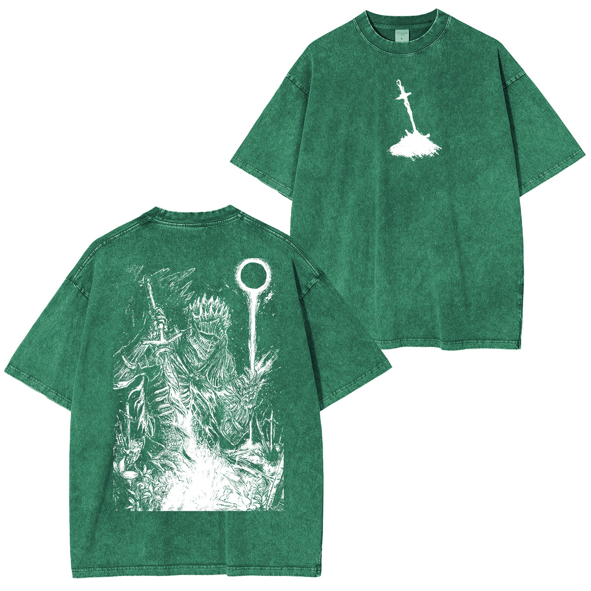 Dark Soul v2 Unisex Washed T-Shirt