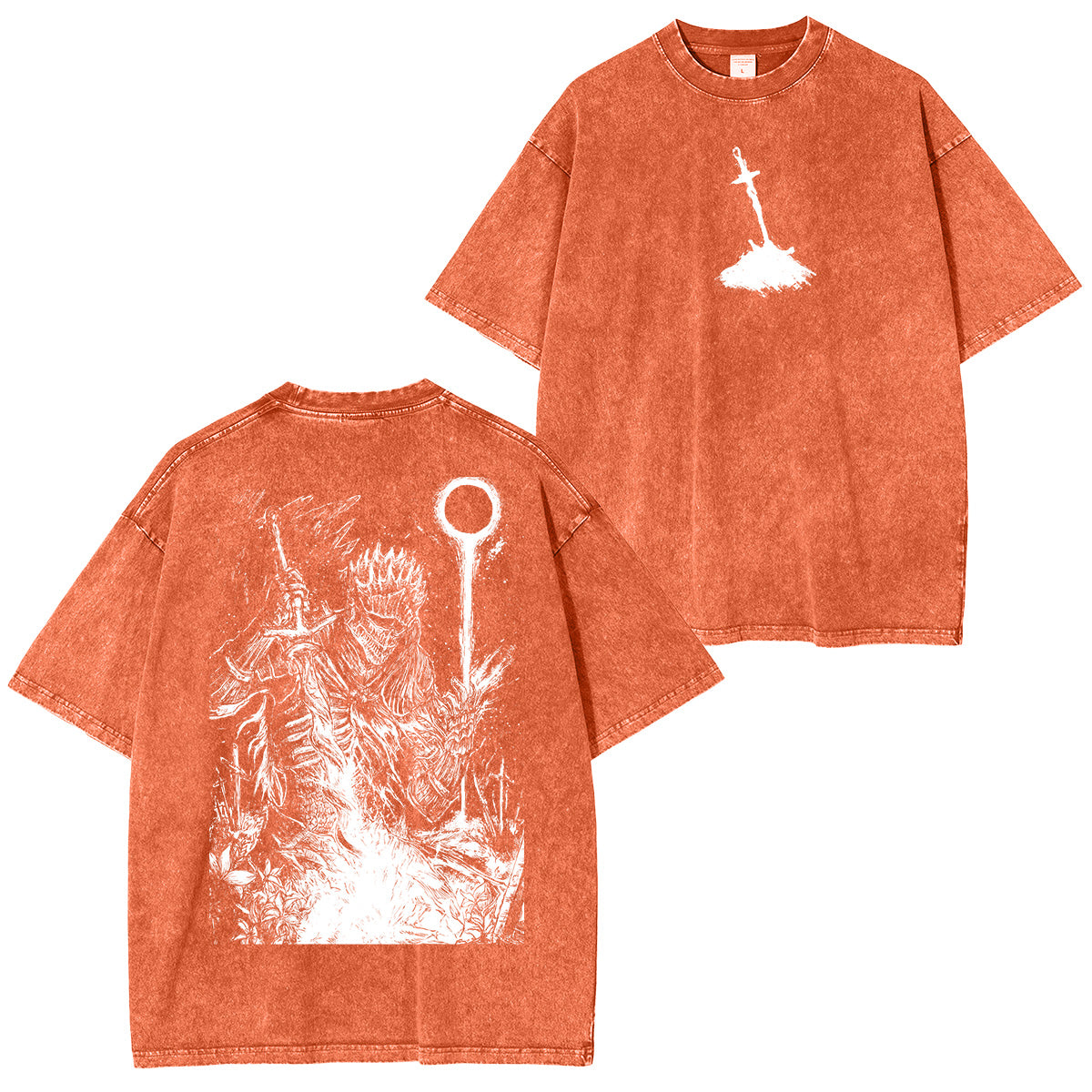 Dark Soul v2 Unisex Washed T-Shirt
